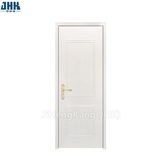 2-teilige weiße WPC-Tür mit Prägung