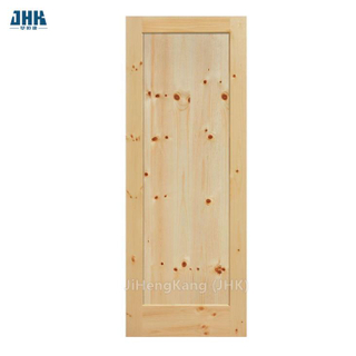 Knotty Pine Hampton Inn weiß lackiertes Scheunen-Schiebetor