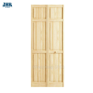 Doppelflügelige Tür aus Verbundmaterial aus Kiefernholz